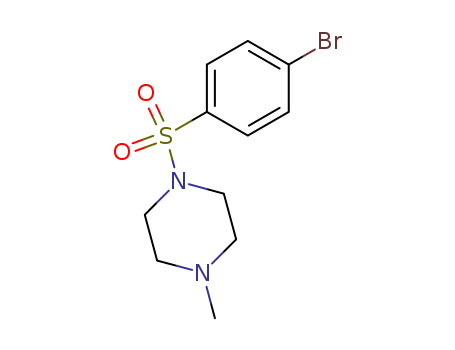1-((4-BroMophenyl)sulfonyl)-4-Methylpiperazine