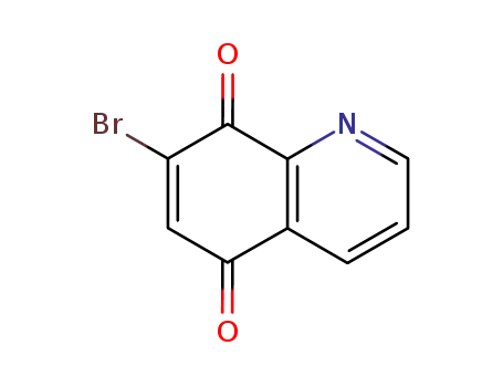 5,8-Quinolinedione, 7-bromo-