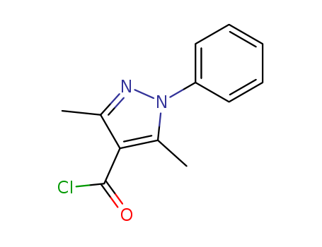 1H-Pyrazole-4-carbonylchloride, 3,5-dimethyl-1-phenyl-
