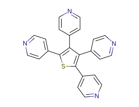 4-(2,4,5-tripyridin-4-ylthiophen-3-yl)pyridine