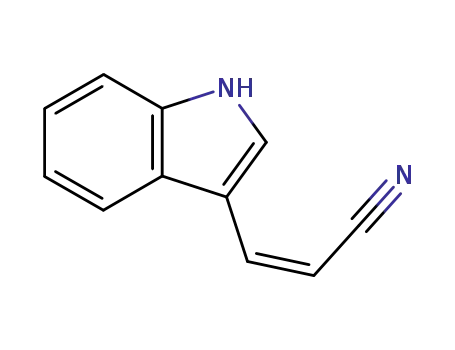(Z)-3-(1H-Indol-3-yl)acrylonitrile