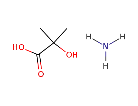 Propanoic acid,2-hydroxy-2-methyl-, ammonium salt (1:1)