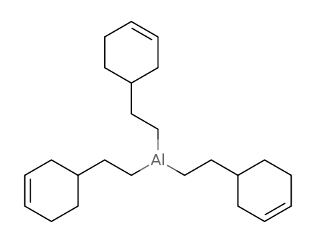 Molecular Structure of 978-70-1 (Aluminum, tris[2-(3-cyclohexen-1-yl)ethyl]-)