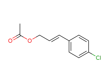 2-Propen-1-ol, 3-(4-chlorophenyl)-, acetate, (2E)-