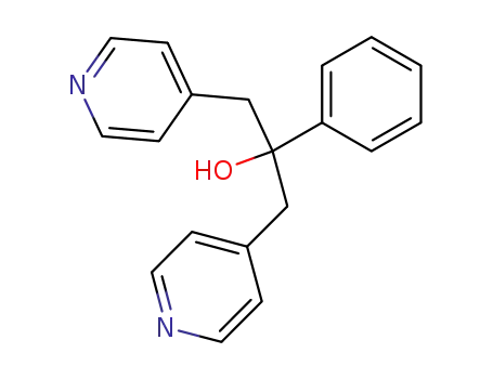 4-Pyridineethanol, a-phenyl-a-(4-pyridinylmethyl)-