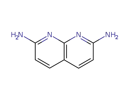 Molecular Structure of 145325-89-9 ([1,8]NAPHTHYRIDINE-2,7-DIAMINE)