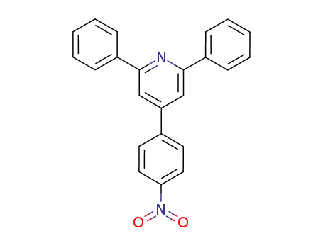 Molecular Structure of 83993-82-2 (4-{4-nitrophenyl}-2,6-diphenylpyridine)