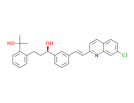alpha-[3-[2-(7-Chloro-2-quinolinyl)ethenyl]phenyl]-2-(1-hydroxy-1-methylethyl)-,[R-(E)]-benzenepropanol