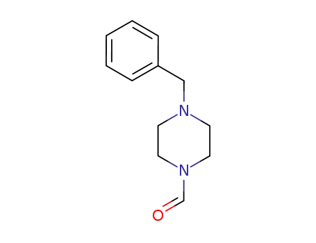 1-Piperazinecarboxaldehyde, 4-(phenylmethyl)-