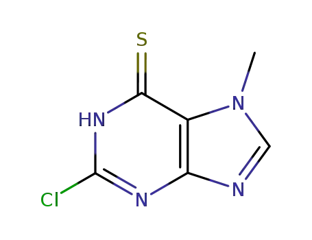 6H-Purine-6-thione,2-chloro-1,7-dihydro-7-methyl- cas  53050-28-5
