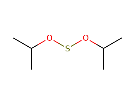 Molecular Structure of 3359-71-5 (Sulfoxylic acid, bis(1-methylethyl) ester)