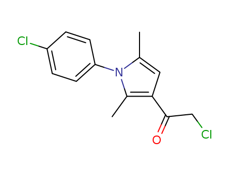 Ethanone,2-chloro-1-[1-(4-chlorophenyl)-2,5-dimethyl-1H-pyrrol-3-yl]-