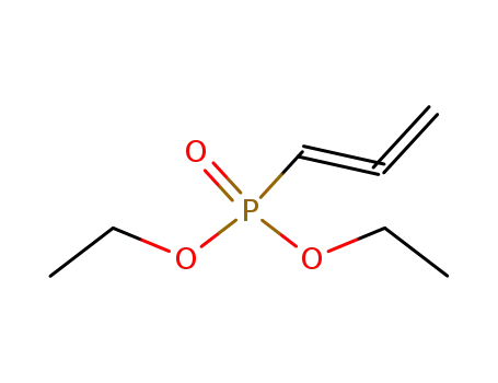 Molecular Structure of 1609-72-9 (Phosphonic acid, 1,2-propadienyl-, diethyl ester)