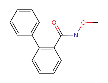 [1,1'-Biphenyl]-2-carboxamide, N-methoxy-