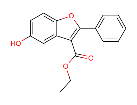 5-HYDROXY-2-PHENYL-BENZOFURAN-3-CARBOXYLIC ACID ETHYL ESTER