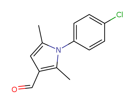 1-(4-CHLORO-PHENYL)-2,5-DIMETHYL-1H-PYRROLE-3-CARBALDEHYDE