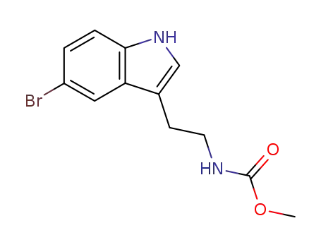 Carbamic acid, [2-(5-bromo-1H-indol-3-yl)ethyl]-, methyl ester