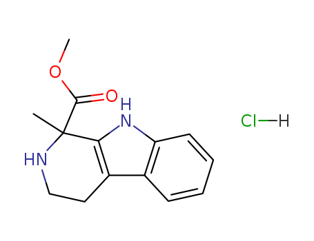 1H-Pyrido[3,4-b]indole-1-carboxylicacid, 2,3,4,9-tetrahydro-1-methyl-, methyl ester, hydrochloride (1:1)