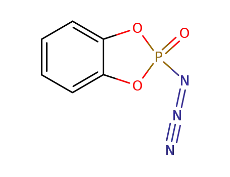 Molecular Structure of 85741-82-8 (1,3,2-Benzodioxaphosphole, 2-azido-, 2-oxide)