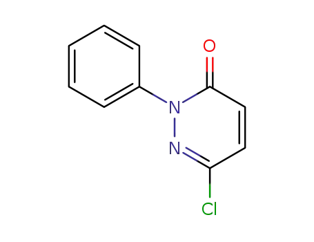Molecular Structure of 1698-57-3 (3(2H)-Pyridazinone, 6-chloro-2-phenyl-)