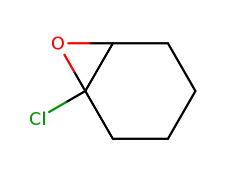 Molecular Structure of 51595-54-1 (1-chloro-7-oxabicyclo[4.1.0]heptane)