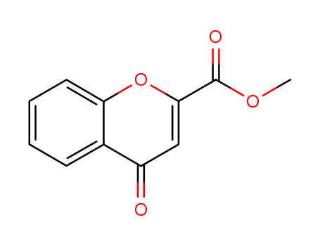 Molecular Structure of 18398-73-7 (METHYL 4-OXO-4H-CHROMENE-2-CARBOXYLATE)