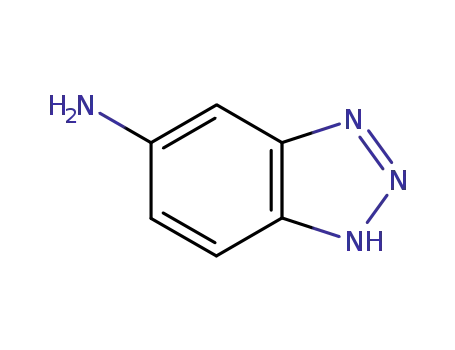 Molecular Structure of 3325-11-9 (5-AMINOBENZOTRIAZOLE)