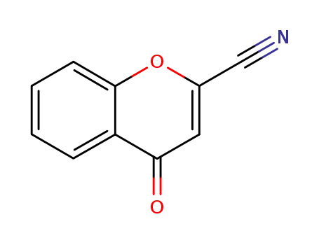4H-1-Benzopyran-2-carbonitrile, 4-oxo-