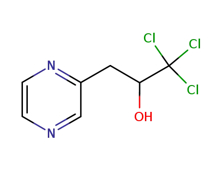 Pyrazineethanol, a-(trichloromethyl)-