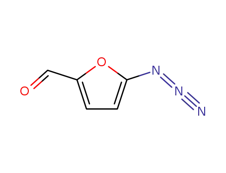 Molecular Structure of 39689-00-4 (2-Furancarboxaldehyde, 5-azido-)