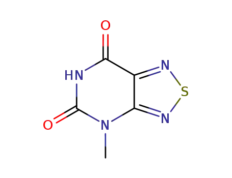 2-methyl-8-thia-2,4,7,9-tetrazabicyclo[4.3.0]nona-6,9-diene-3,5-dione