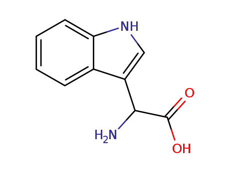 Amino-(1H-Indol-3-Yl)-Acetic Acid cas no. 6747-15-5 98%