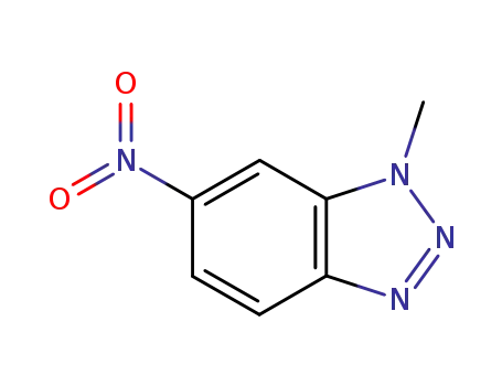 Molecular Structure of 25877-35-4 (1-Methyl-6-nitro-1H-benzotriazole)