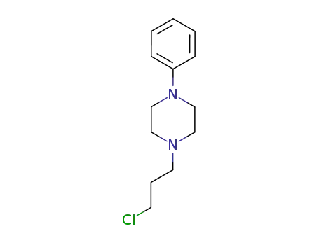 Molecular Structure of 10599-17-4 (1-(3-chloropropyl)-4-phenylpiperazine)