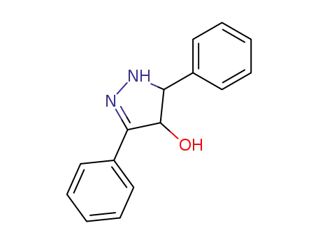 1H-Pyrazol-4-ol, 4,5-dihydro-3,5-diphenyl-