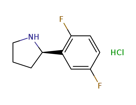 (R)-2-(2,5-디플루오로페닐)피롤리딘염화물