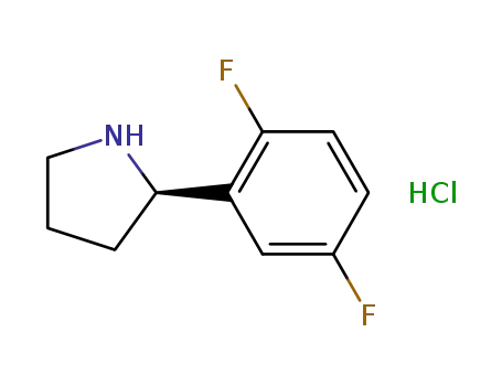 (R)-2-(2,5-DIFLUOROPHENYL)PYRROLIDINE HYDROCHLORIDE