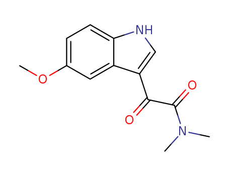 1H-Indole-3-acetamide, 5-methoxy-N,N-dimethyl-a-oxo-