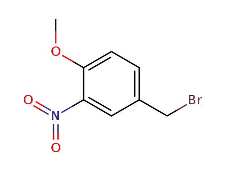 Molecular Structure of 61010-34-2 (4-Methoxy-3-nitrobenzyl bromide)
