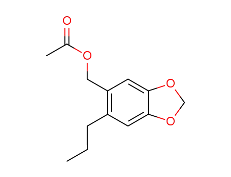 (6-Propyl-1,3-benzodioxol-5-yl)methyl acetate