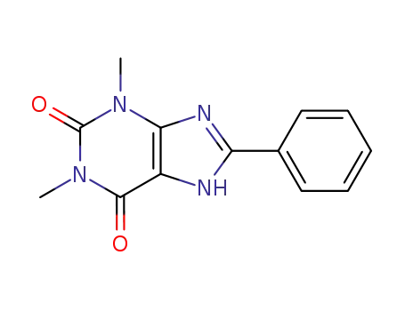 Molecular Structure of 961-45-5 (8-PHENYLTHEOPHYLLINE)