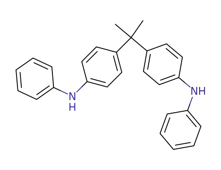 Molecular Structure of 2980-26-9 (Diphenylamine,4,4''-isopropylidenebis- (7CI,8CI))