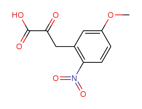 3-(5-methoxy-2-nitro-phenyl)-2-oxo-propanoic acid cas  82204-34-0