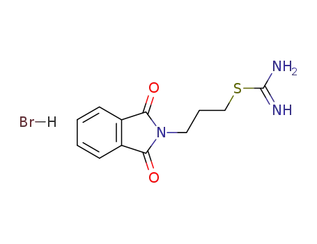 3-(1,3-dioxo-1,3-dihydro-2H-isoindol-2-yl)propyl carbamimidothioate hydrobromide (1:1)