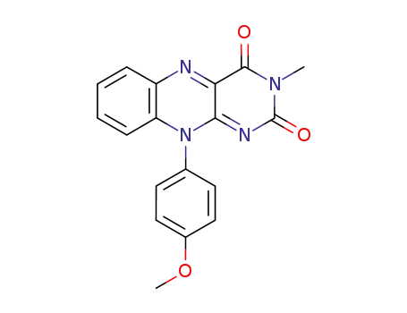 10-(4-Methoxyphenyl)-3-methylbenzo[g]pteridine-2,4(3H,10H)-dione