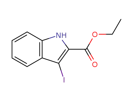 Ethyl 3-iodo-1H-indole-2-carboxylate
