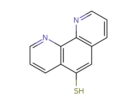 Molecular Structure of 194923-20-1 (1,10-Phenanthroline-5-thiol)