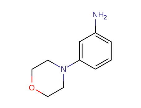 Molecular Structure of 159724-40-0 (3-(4-Morpholinyl)aniline)