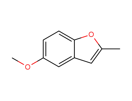 Molecular Structure of 13391-27-0 (5-METHOXY-2-METHYLBENZOFURAN)
