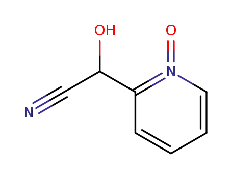 2- 피리딘 글리콜로 니트릴, 1- 산화물 (6CI)